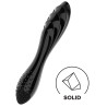 Satisfyer Gode en verre Dazzling Crystal 1 - 18 x 3.6cm Noir